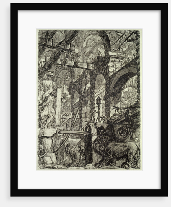 Carceri V, 1760 by Giovanni Battista Piranesi