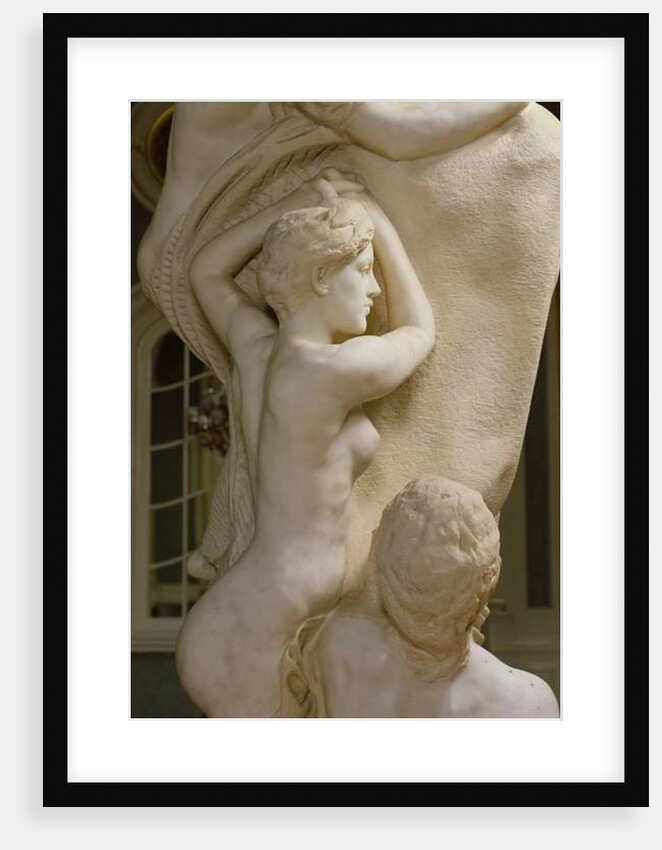 Detail of Dedication to Brahms by Max Klinger