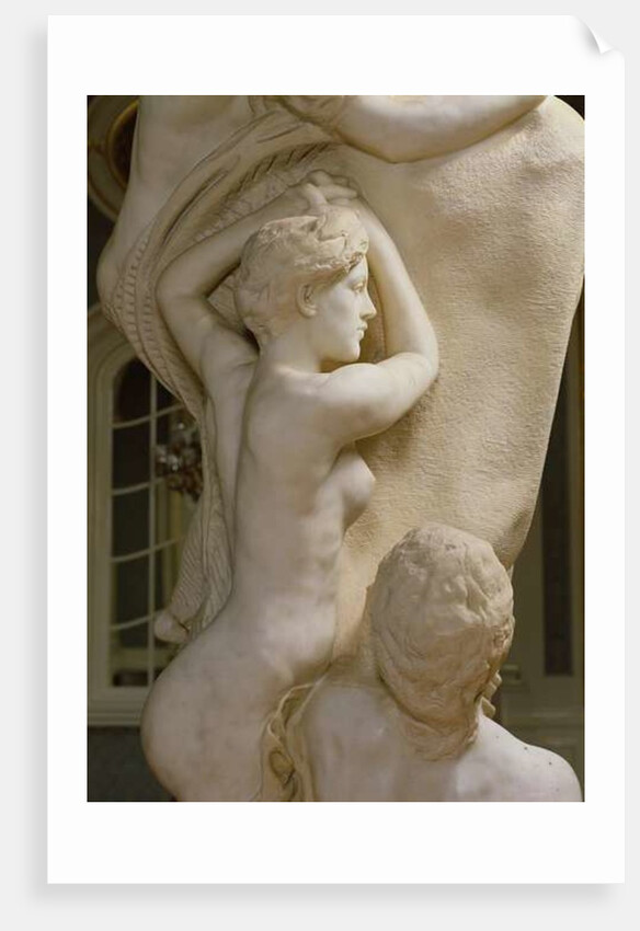 Detail of Dedication to Brahms by Max Klinger