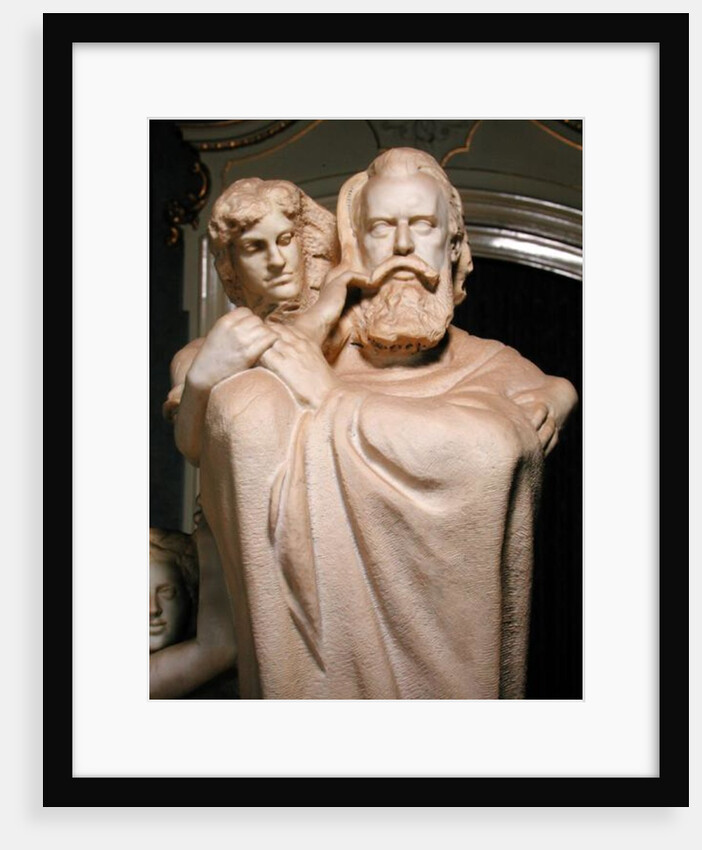 Dedication to Brahms, 1909 by Max Klinger