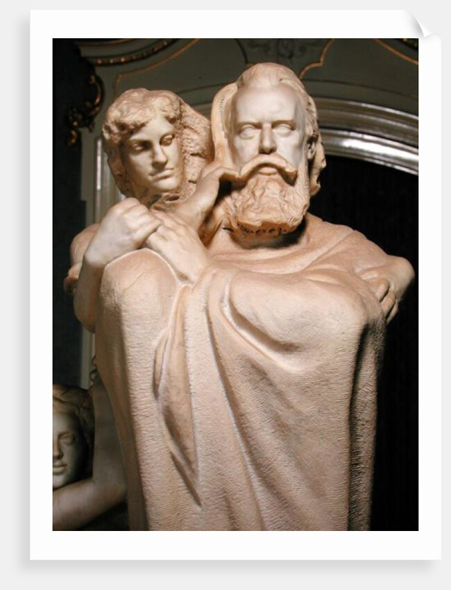 Dedication to Brahms, 1909 by Max Klinger