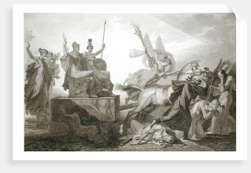 Republique Francais, engraved by Jacques Louis Copia by Alexandre Evariste Fragonard