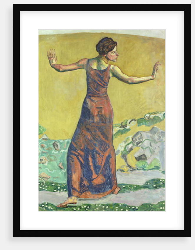 Femme Joyeuse by Ferdinand Hodler