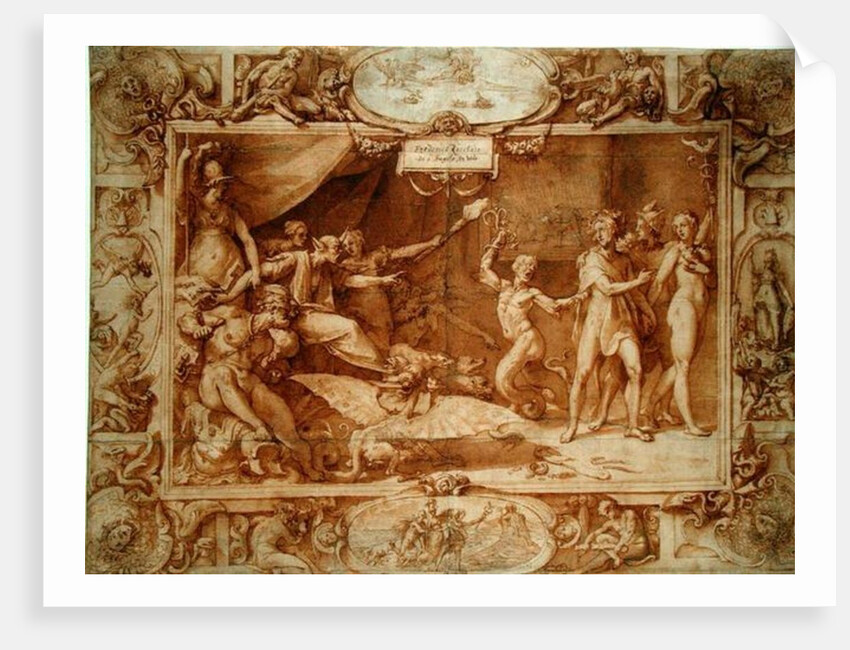 Apollo being led astray, c.1572 by Federico Zuccaro