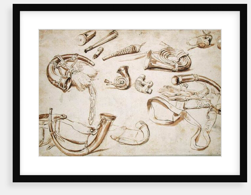 Hunting Paraphernalia by Pieter the Elder Bruegel