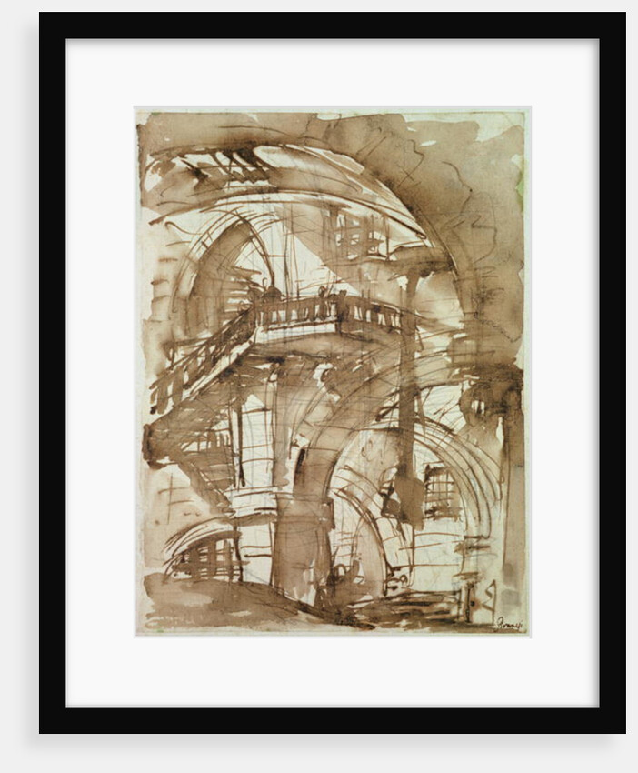 Roman Prison by Giovanni Battista Piranesi
