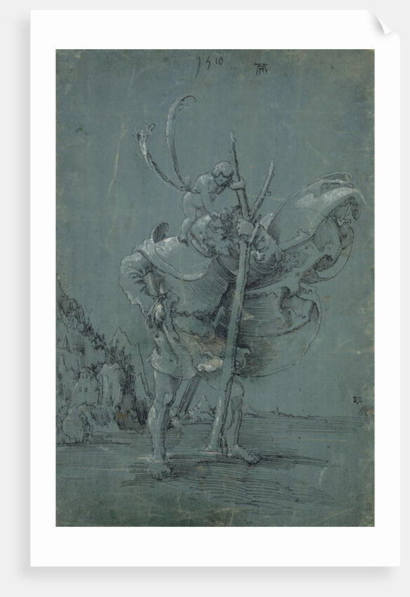 Saint Christopher, 1510 by Albrecht Altdorfer