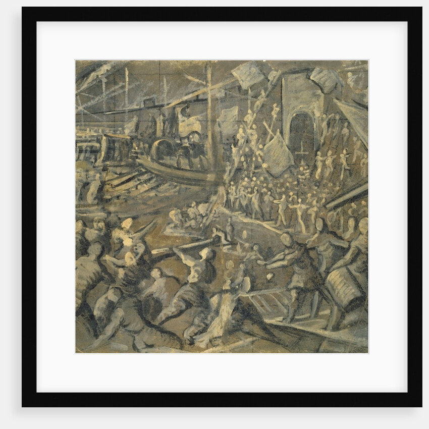 The Conquest of Constantinople by the Venetians in the year 1204, 1598-1605 by Domenico Robusti Tintoretto