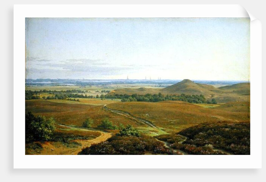 View of Hamburg by Adolf Carl