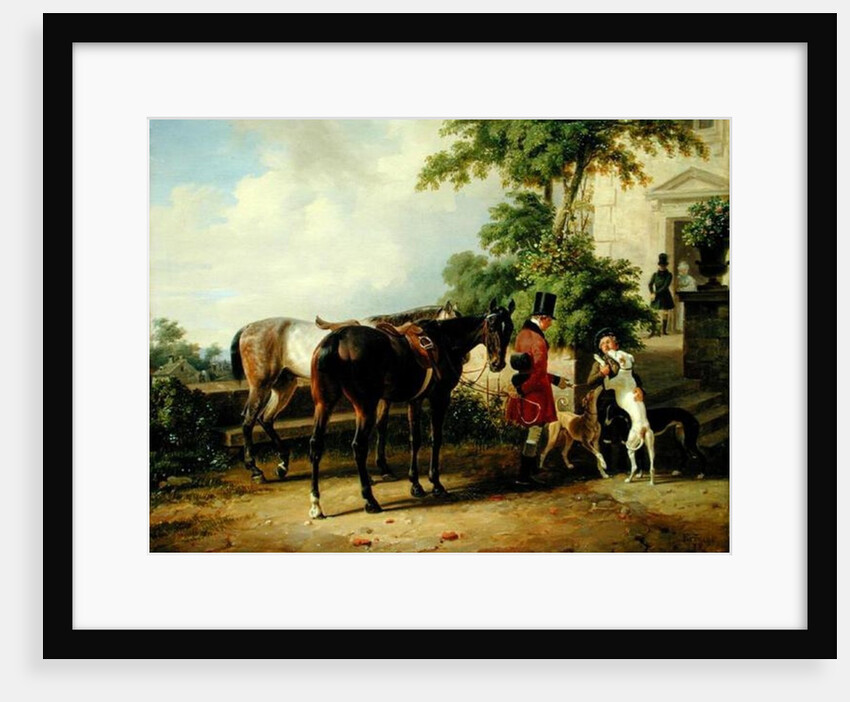 The Groom, 1836 by Franz Kruger