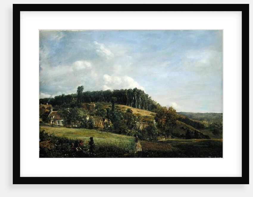 Landscape in Northern Germany by Adolf Vollmer