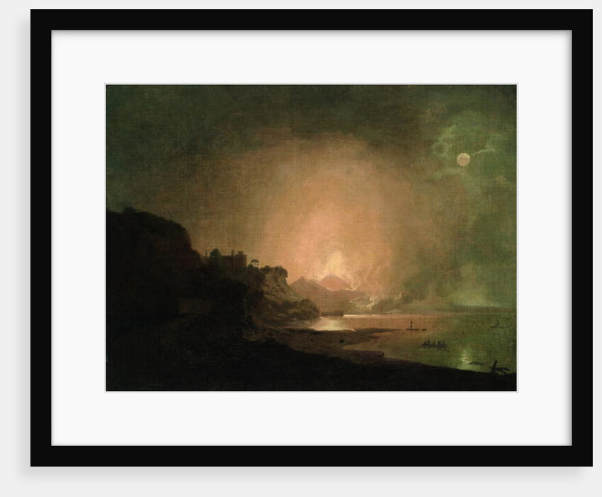 The Eruption of Mount Vesuvius by Joseph Wright of Derby