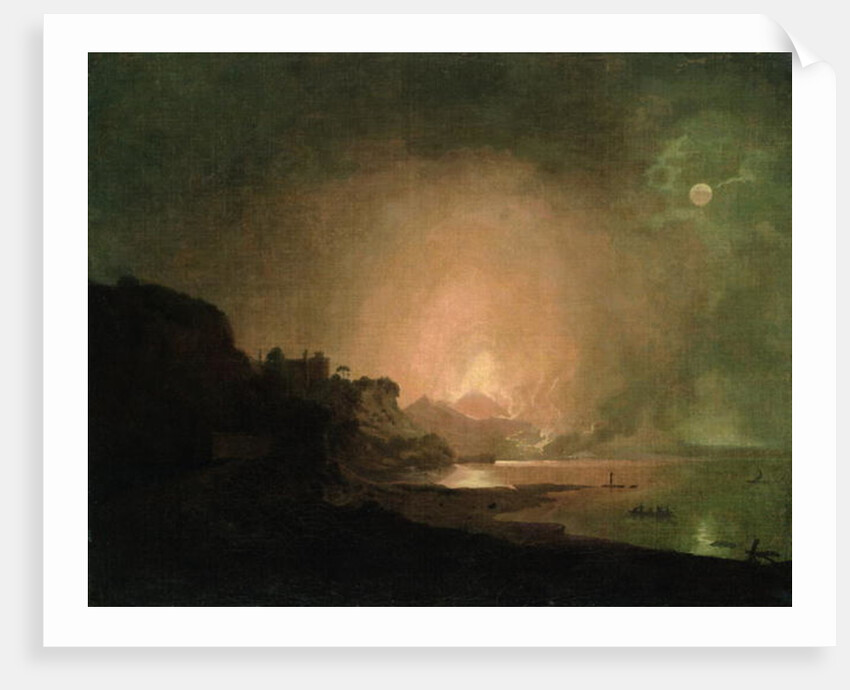 The Eruption of Mount Vesuvius by Joseph Wright of Derby