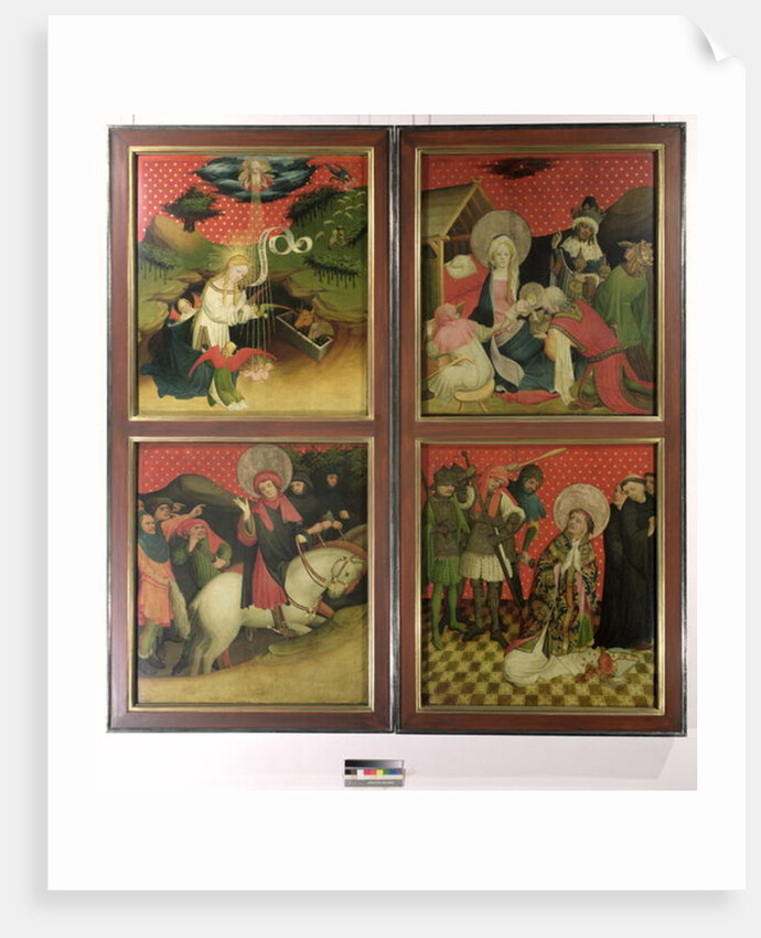 The St. Thomas Altar from St. John's Church, Hamburg, begun in 1424 by Francke Master