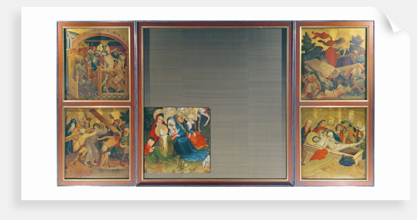 The St. Thomas Altar from St. John's Church, Hamburg, begun in 1424 by Francke Master