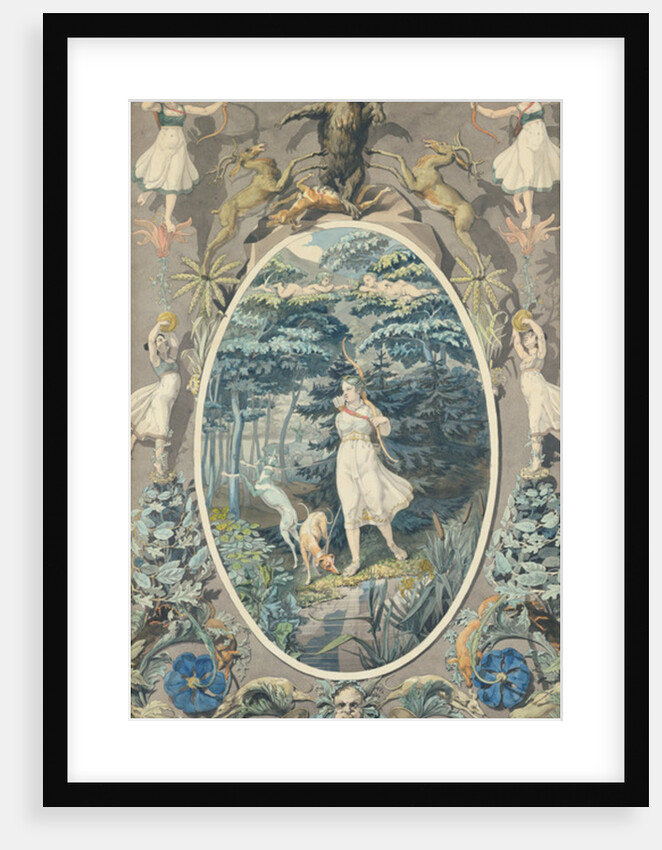 The Joy of Hunting, 1808-9 by Philipp Otto Runge