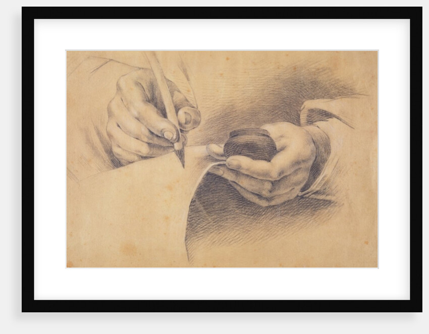 Drawing Hands, 1798 by Philipp Otto Runge