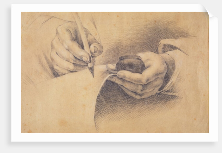 Drawing Hands, 1798 by Philipp Otto Runge