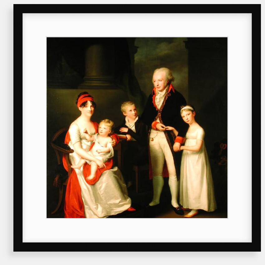 Marc Andre Souchay and His Family, c.1805 by Friedrich Carl Groger