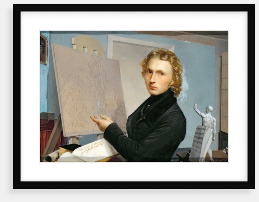 Self Portrait, 1822 by Hans Heinrich Porth