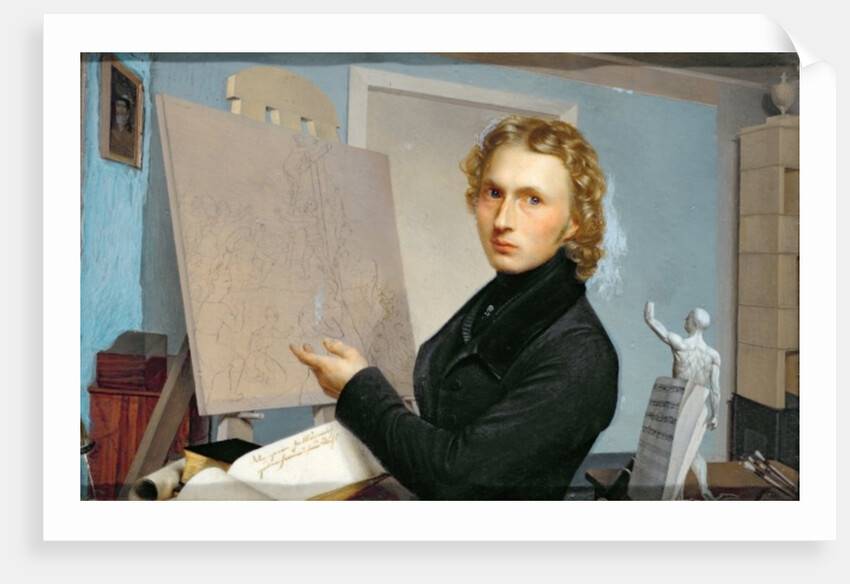 Self Portrait, 1822 by Hans Heinrich Porth