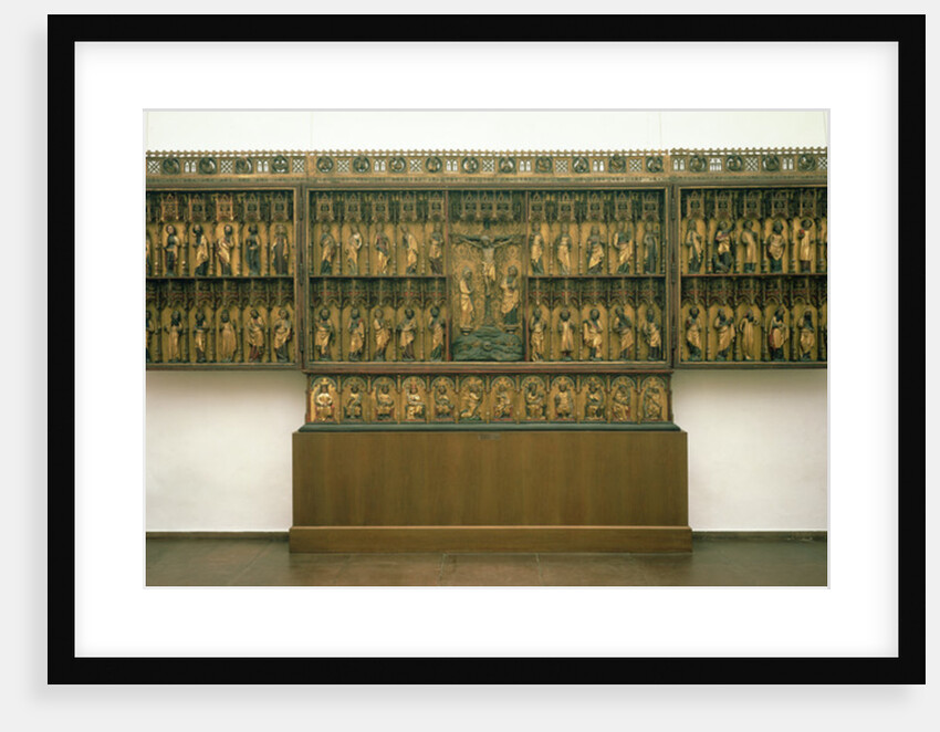 High Altar of St. Peter's in Hamburg, the Grabower Altar, 1383 by Master Bertram of Minden