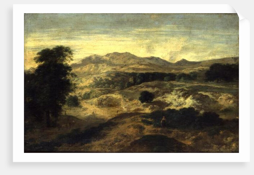 Landscape by Jean Francois I Millet