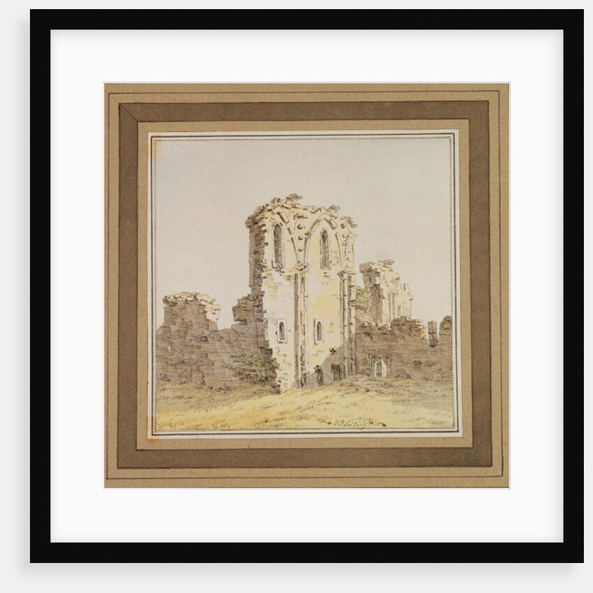 Monastery Ruins, c.1806 by Caspar David Friedrich