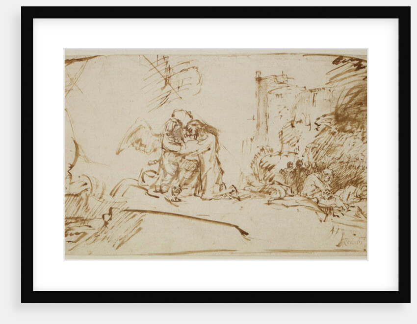 Christ on the Mount of Olives by Rembrandt Harmensz. van Rijn