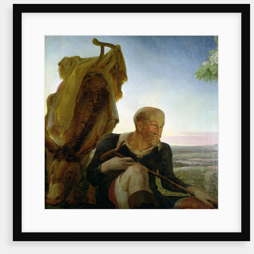 St Joseph from 'Rest on the Flight into Egypt', 1805-06 by Philipp Otto Runge