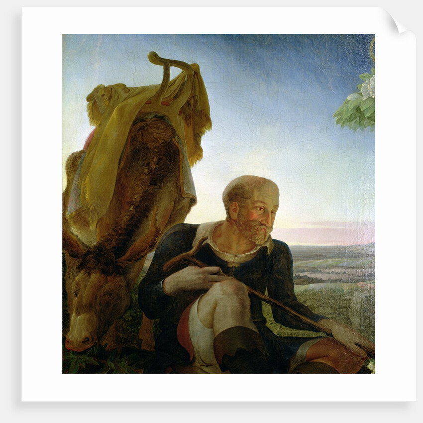 St Joseph from 'Rest on the Flight into Egypt', 1805-06 by Philipp Otto Runge