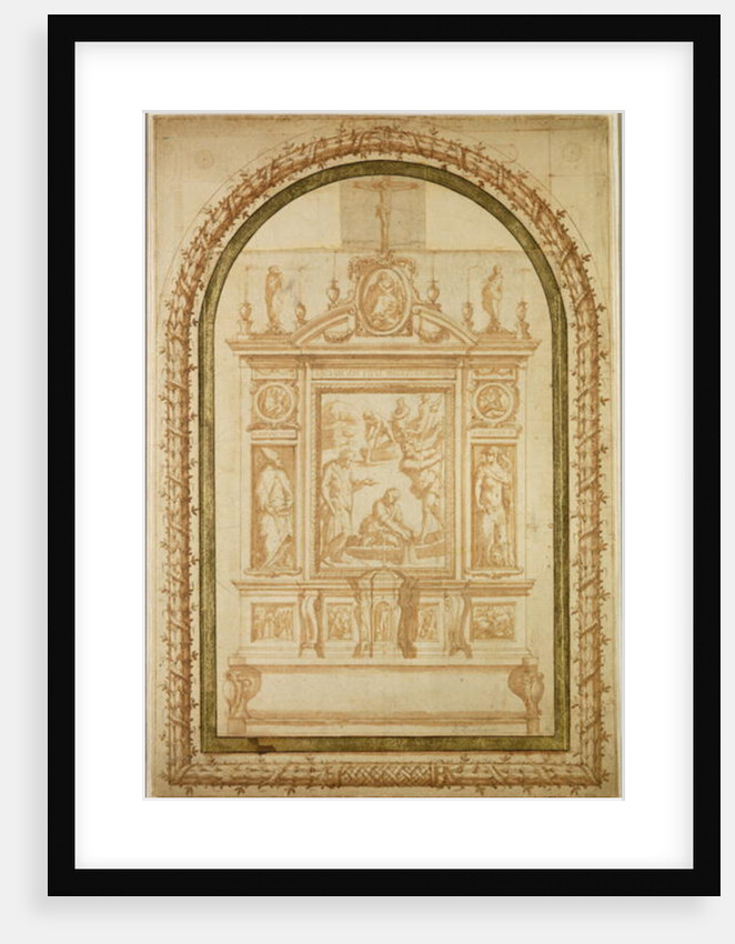 St. Peter Fishing, study for the Altar of the Vasari Family in Arezzo, 1563 by Giorgio Vasari