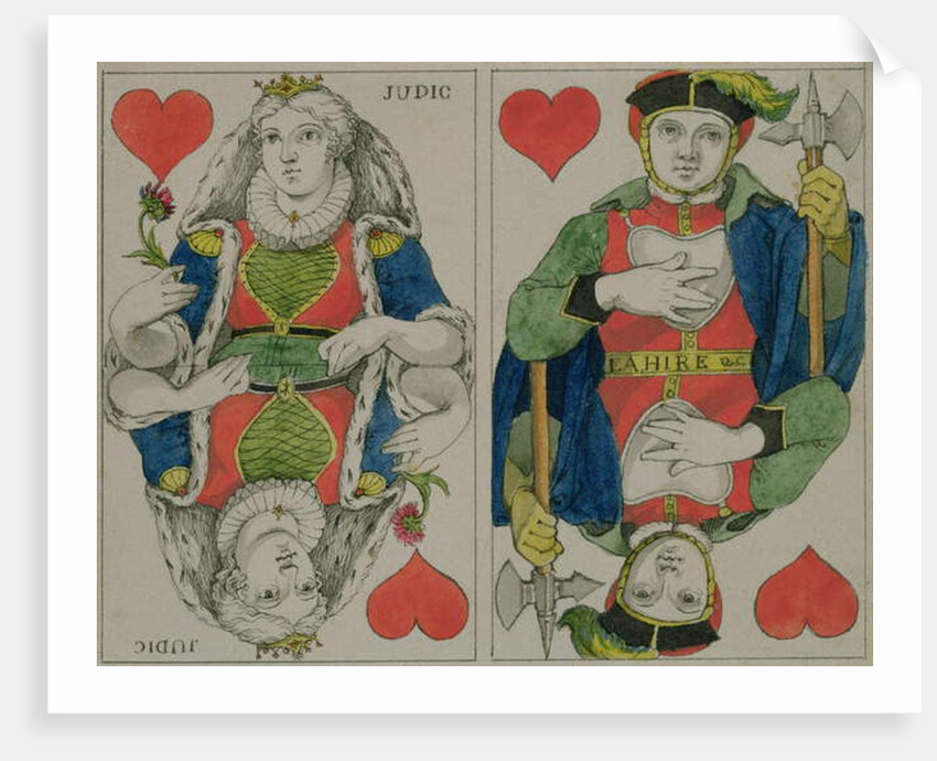 Design for playing cards, c.1810 by Philipp Otto Runge