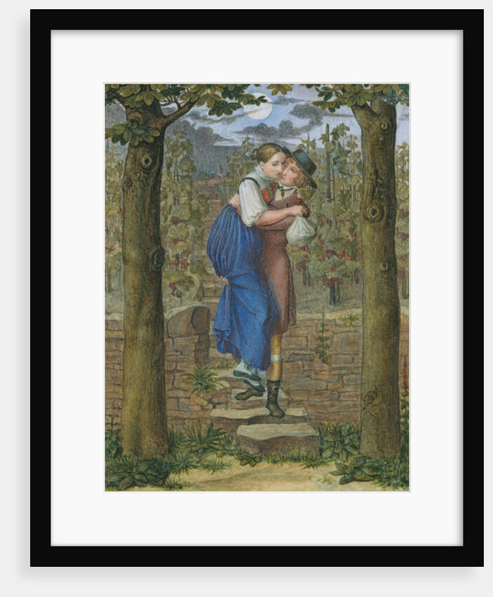 Hermann and Dorothea, 1828 by Julius Oldach