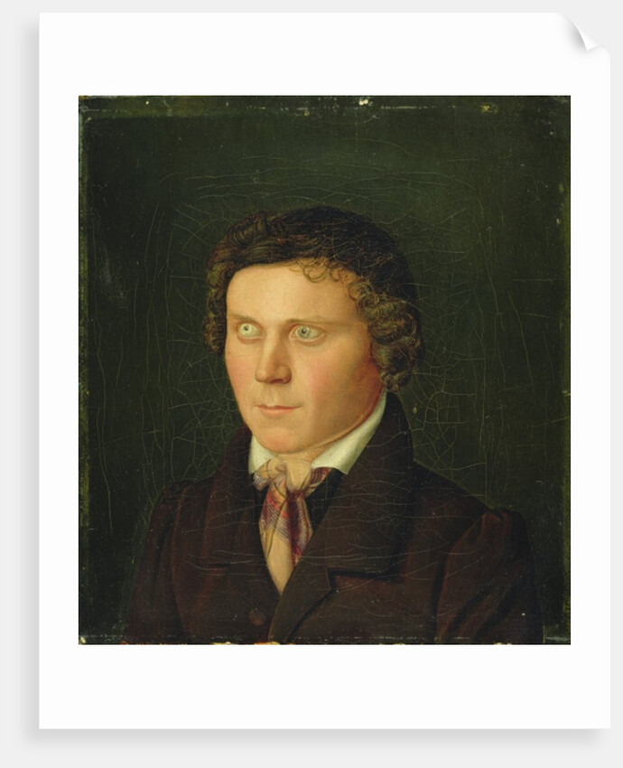 Portrait of a Blind Boy by Julius Oldach