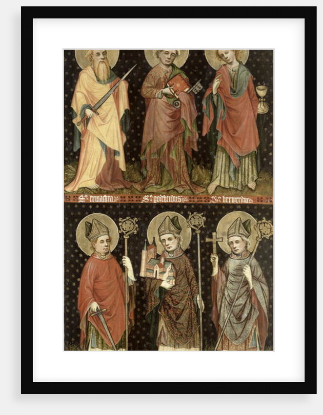 Six Saints by Master of the Holy Barefoot Altarpiece