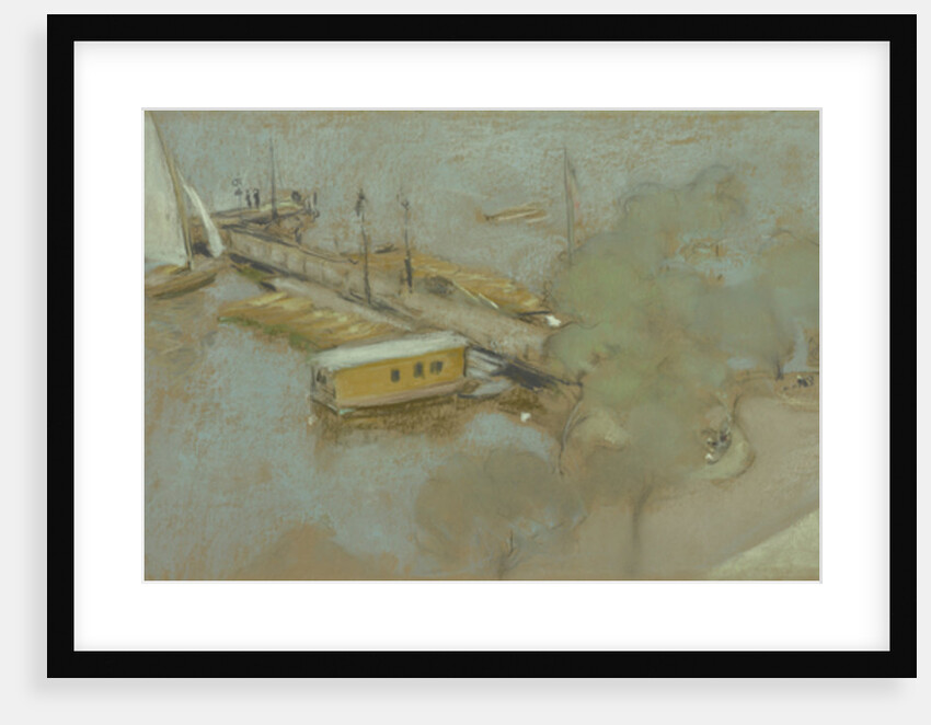 Jetty on the Aussenalster, 1913 by Edouard Vuillard