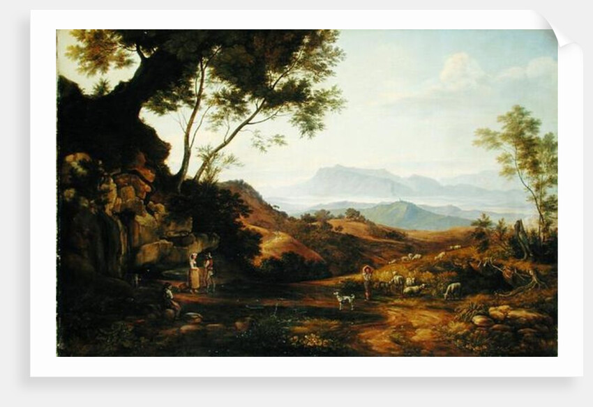 Italian Landscape by Joachim Faber