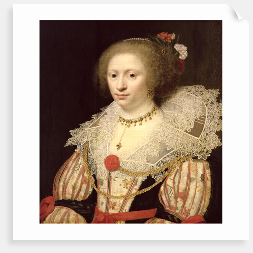 Portrait of a Woman by Jan Anthonisz. van Ravesteyn