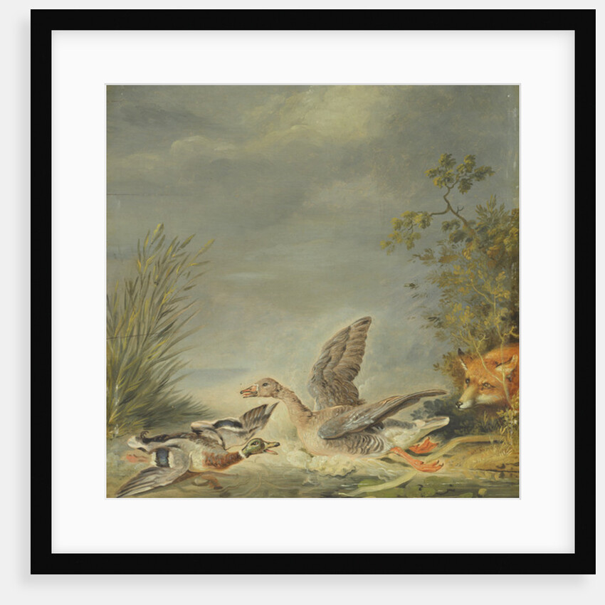 Fox and Waterfowl by Johann Friedrich August Tischbein
