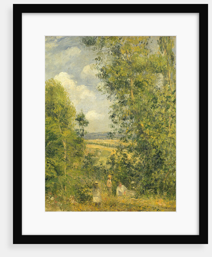 A Rest in the Meadow, 1878 by Camille Pissarro