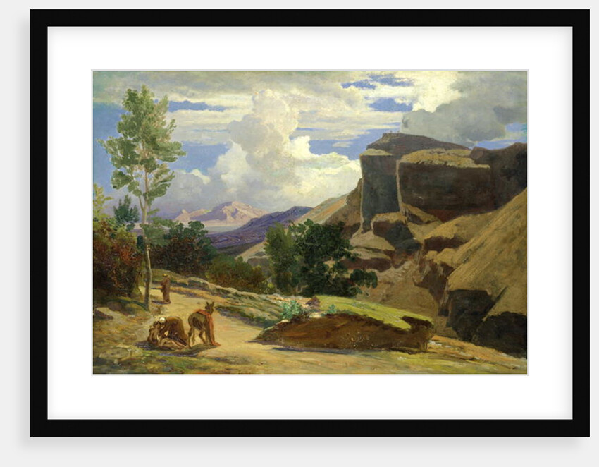 Italian Landscape by Johann Wilhelm Schirmer