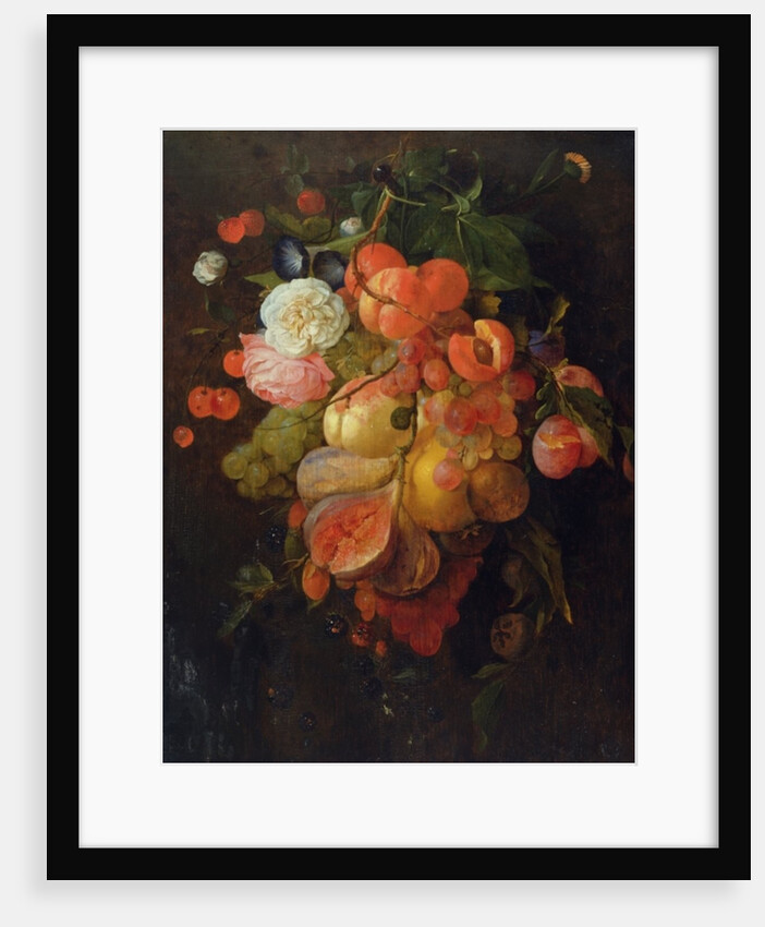 Fruit and Flowers by Jan Davidsz. de Heem