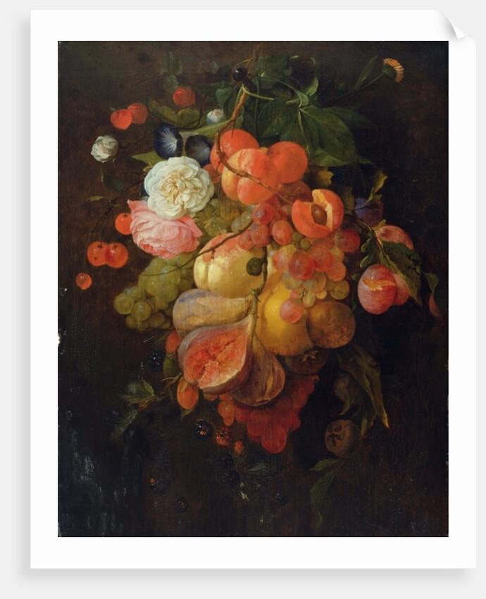 Fruit and Flowers by Jan Davidsz. de Heem