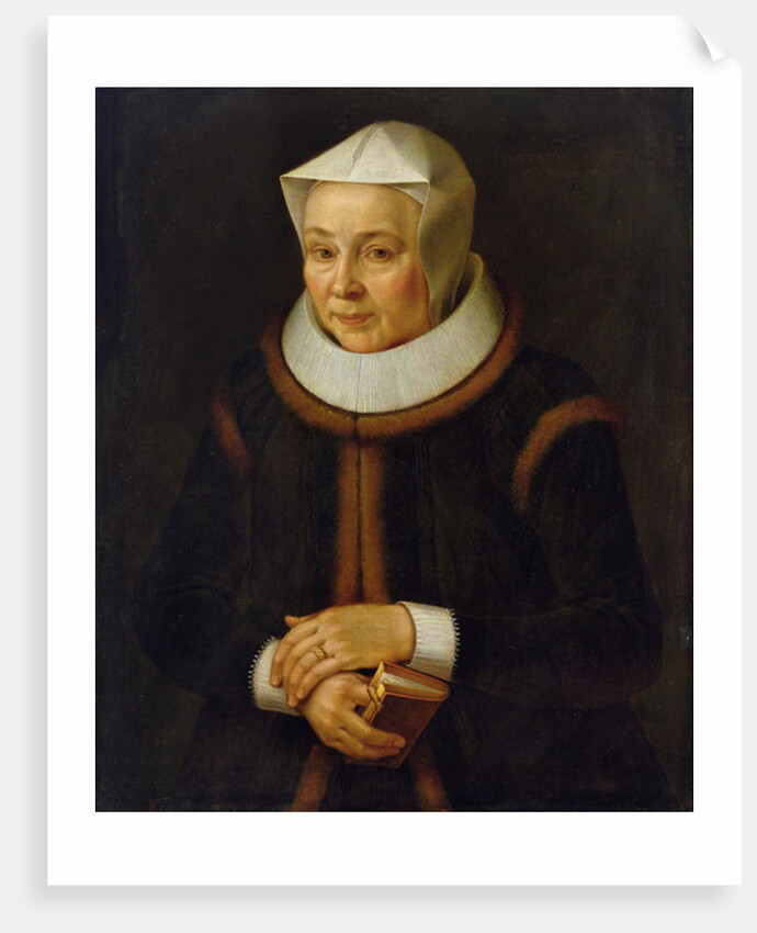 Portrait of the Artist's Mother, 1604 by David Kindt