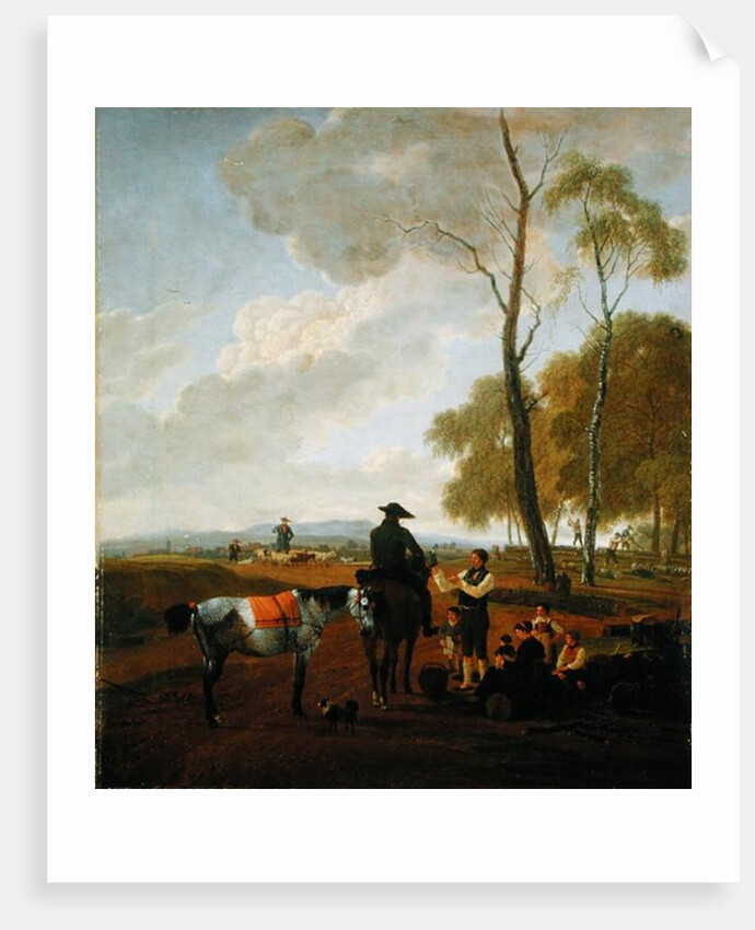 A Rest in Woodland, 1800 by Wilhelm Alexander Kobell