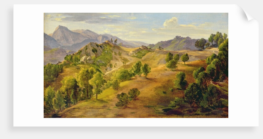 The Serpentara at Olevano, c.1824 by Joachim Faber