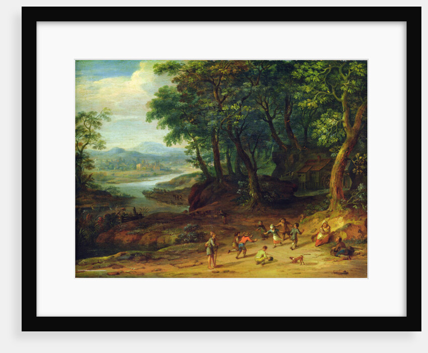 Landscape, 1728 by Johann Holst