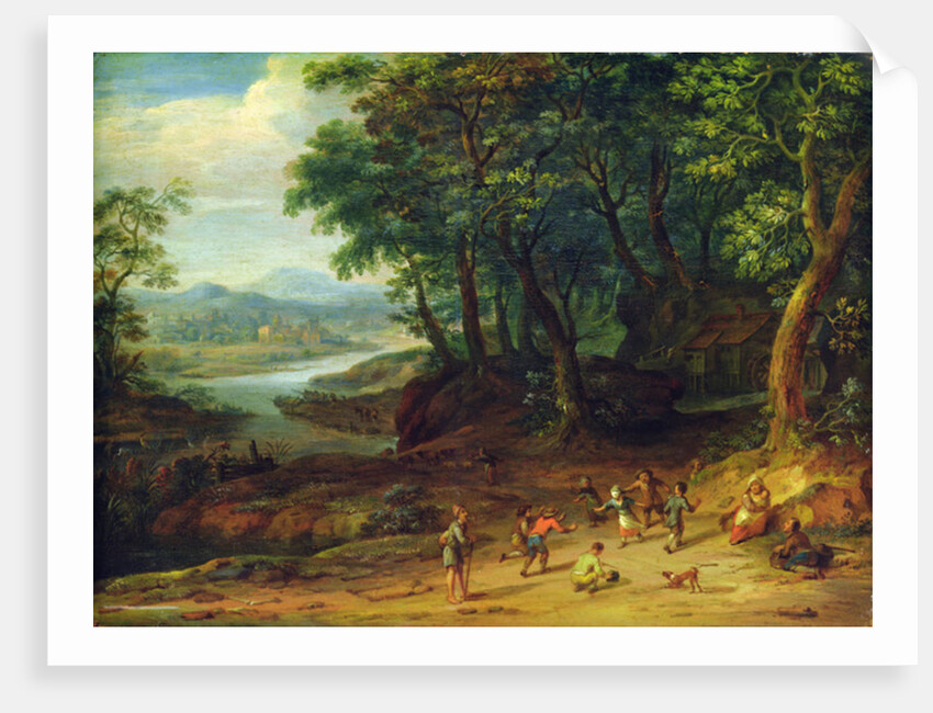 Landscape, 1728 by Johann Holst