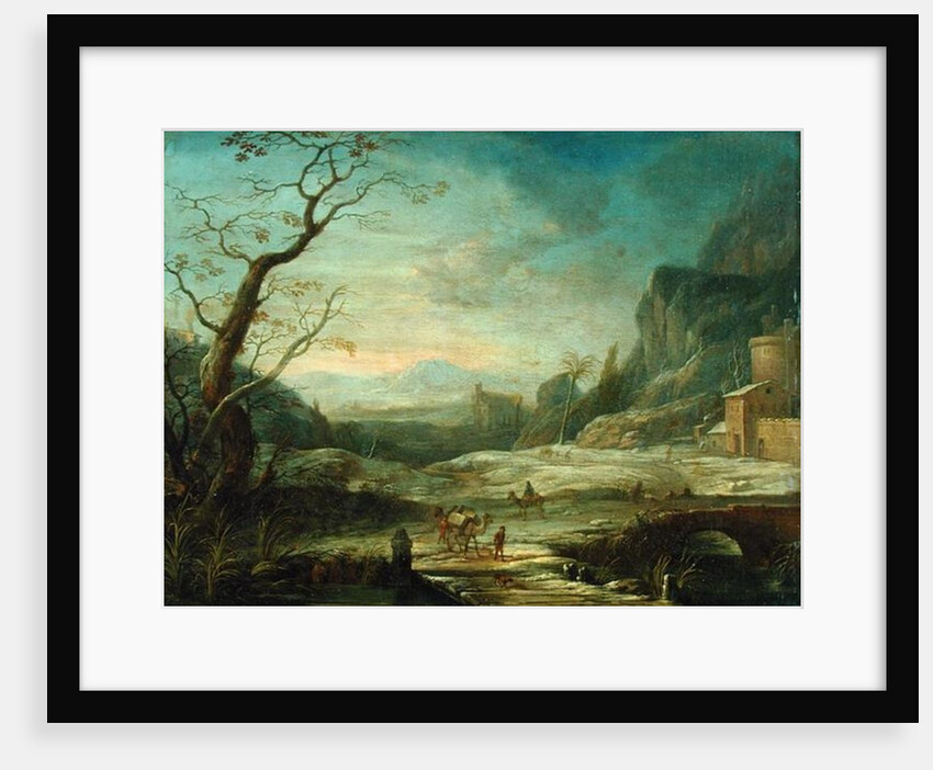 Oriental Landscape by Johann Holst